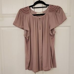 Loft Mauve Blouse - Large